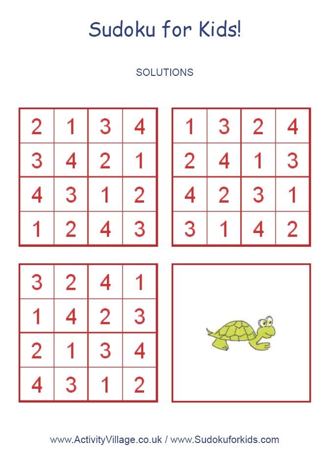 TE CUENTO UN CUENTO Sudoku Para Ni os